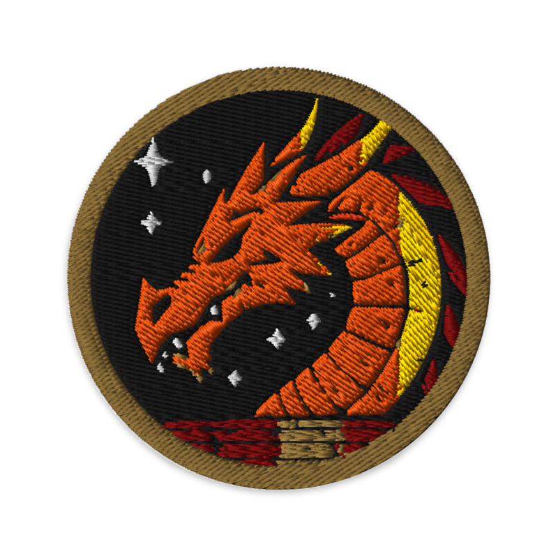 DGN Dragon Patch — front view