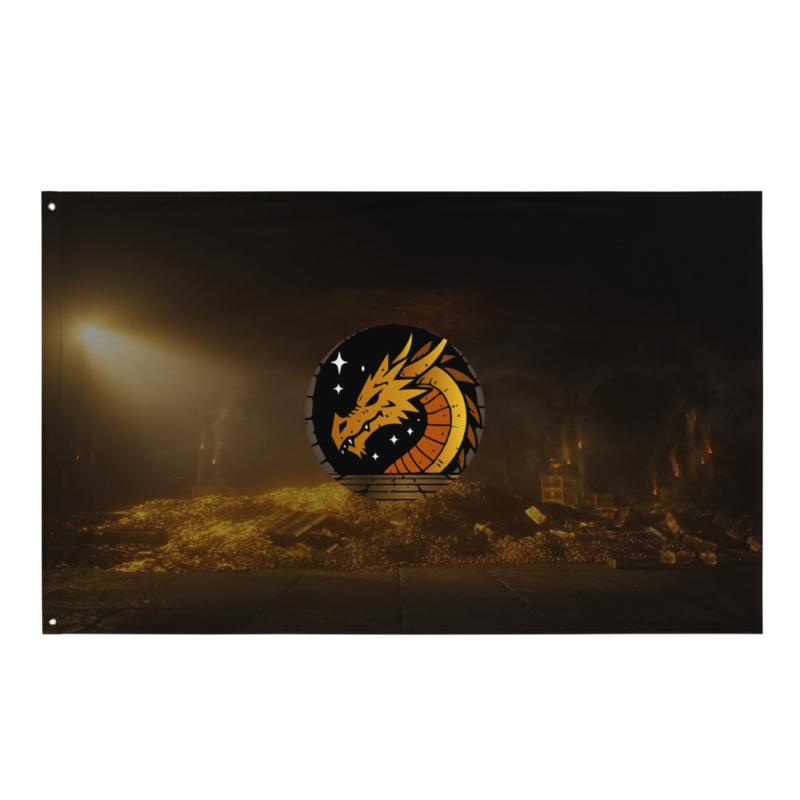 Dungeon Guild Flag — front view