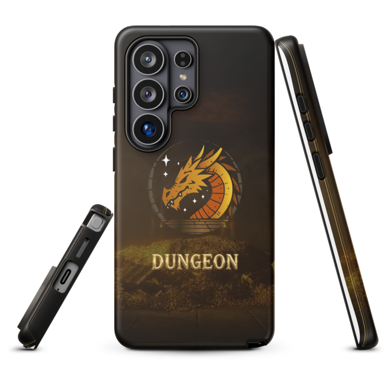 Dungeon Crest Samsung Case — front view